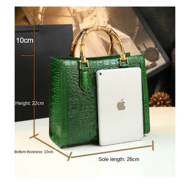 Carly - Crocodile Handbag
