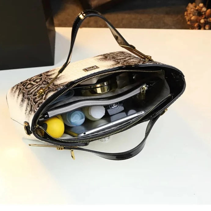 Dina - Luxury Snake Handbag