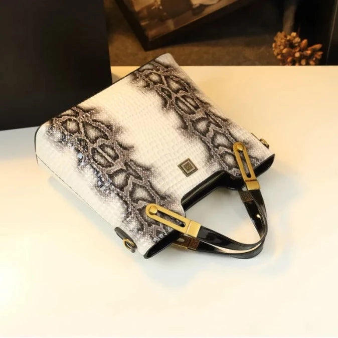 Dina - Luxury Snake Handbag