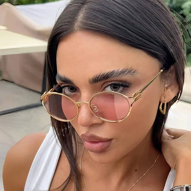 Alisa - Oval Sunglasses