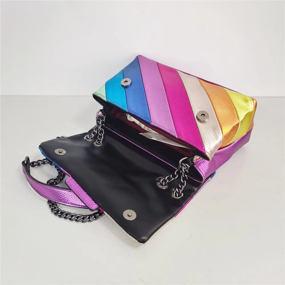 Brittany - Rainbow Handbag