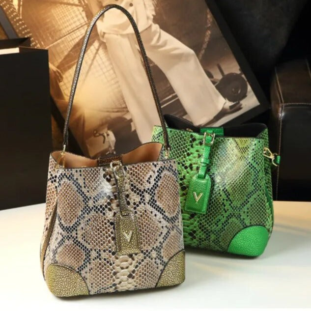 Blanche - Crossbody Bucket Bag