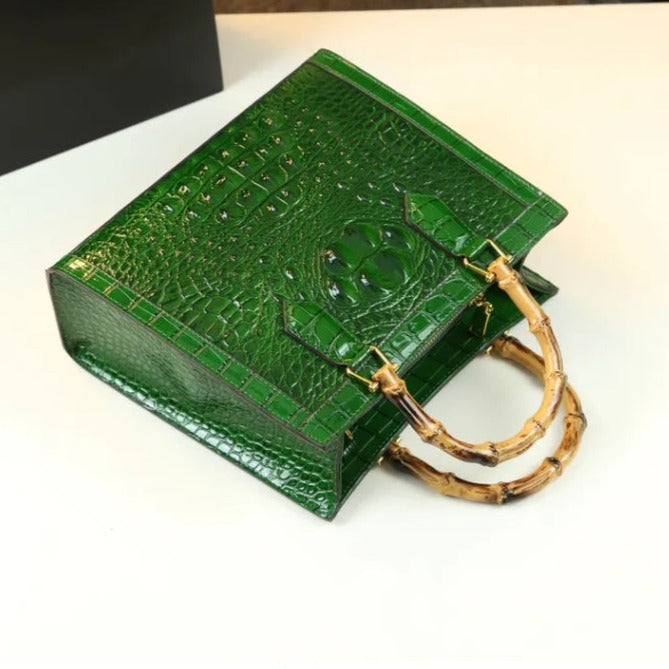 Carly - Crocodile Handbag