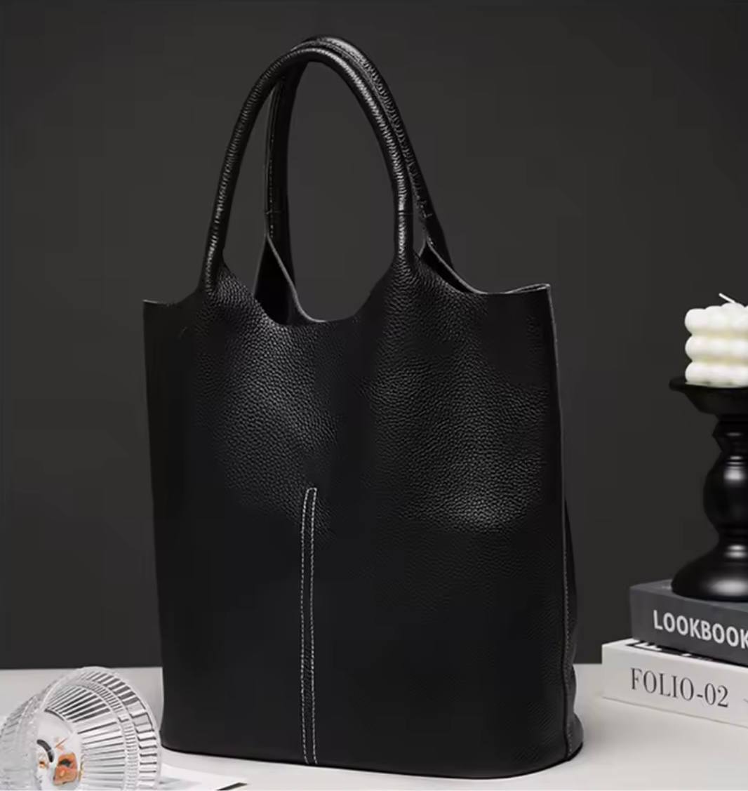 Jane - Leather Tote Bag