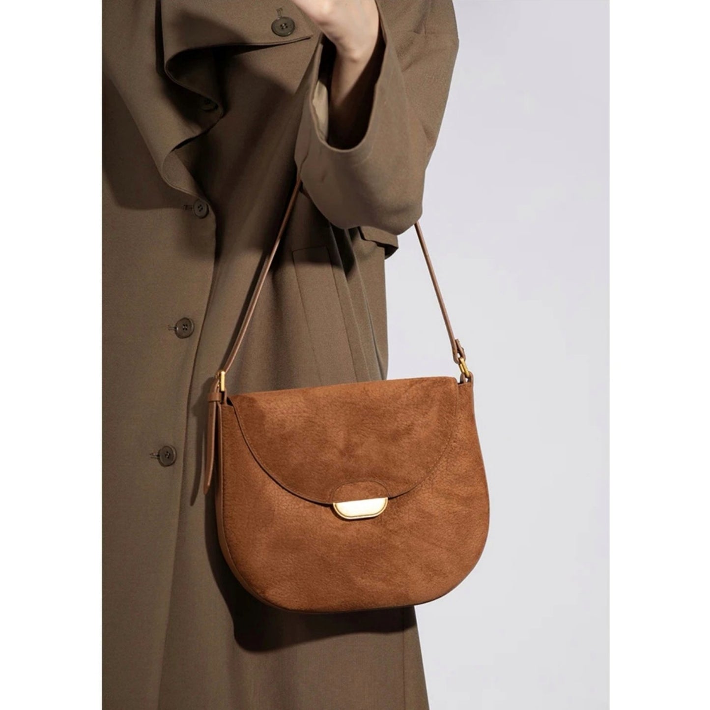 Fran - Suede Vintiage Bag