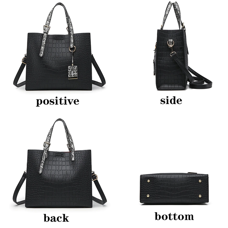 Whitney - Crocodile Handbag