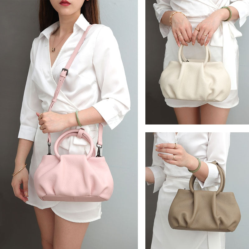 Vanessa - Genuine Leather Handbag
