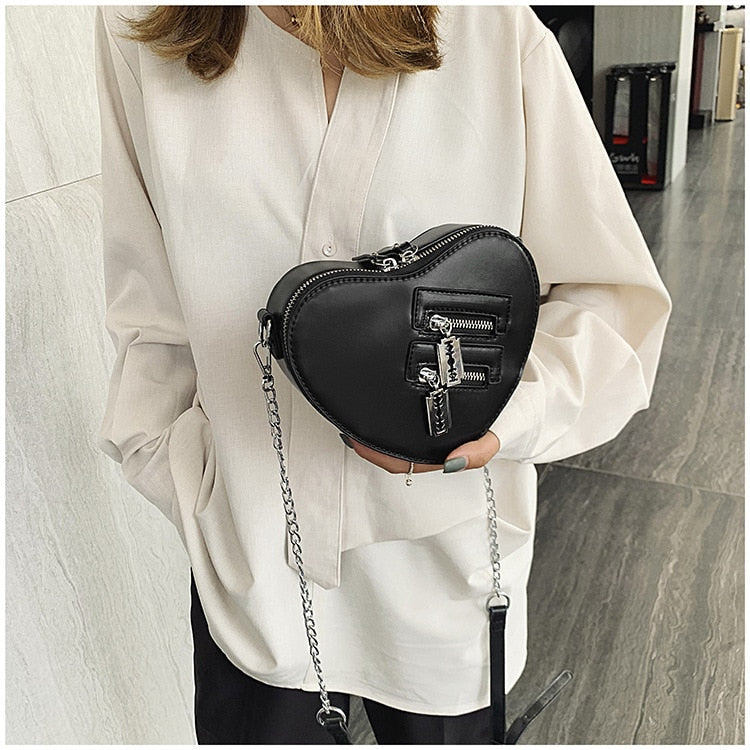 Amanda - Heart Crossbody Bag