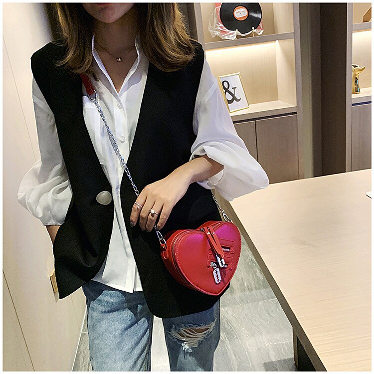 Amanda - Heart Crossbody Bag