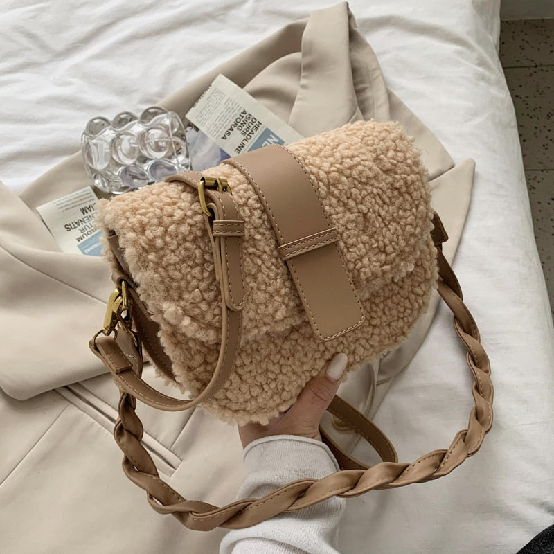 Hilda - Plush Handbag