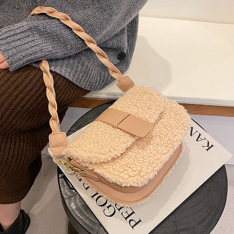 Hilda - Plush Handbag
