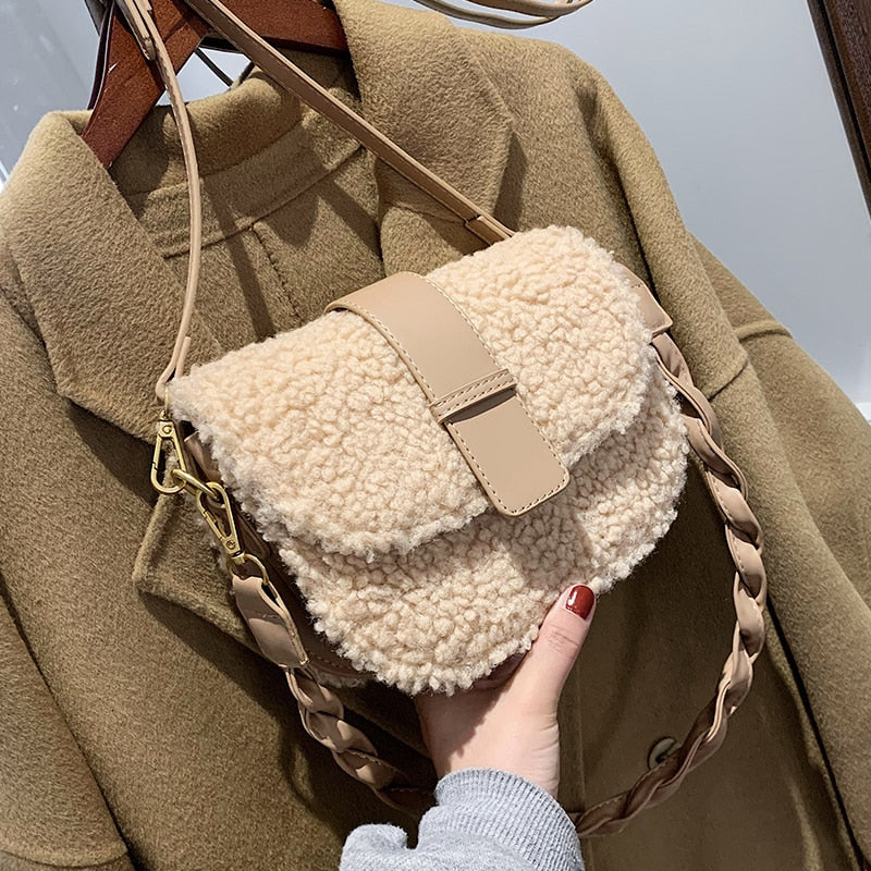 Hilda - Plush Handbag