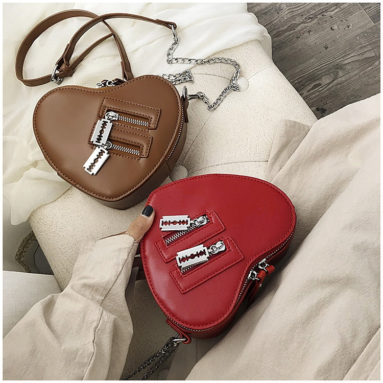 Amanda - Heart Crossbody Bag