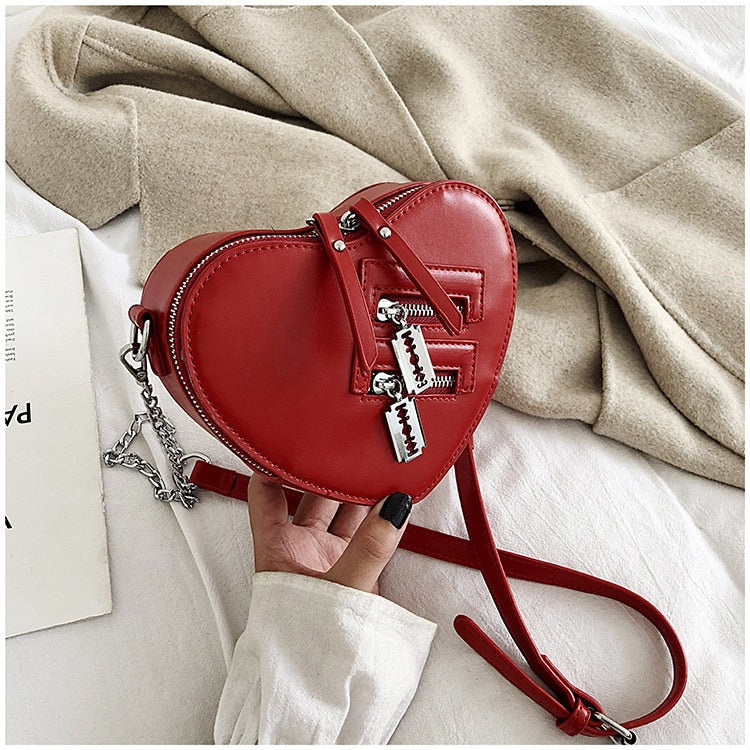 Amanda - Heart Crossbody Bag