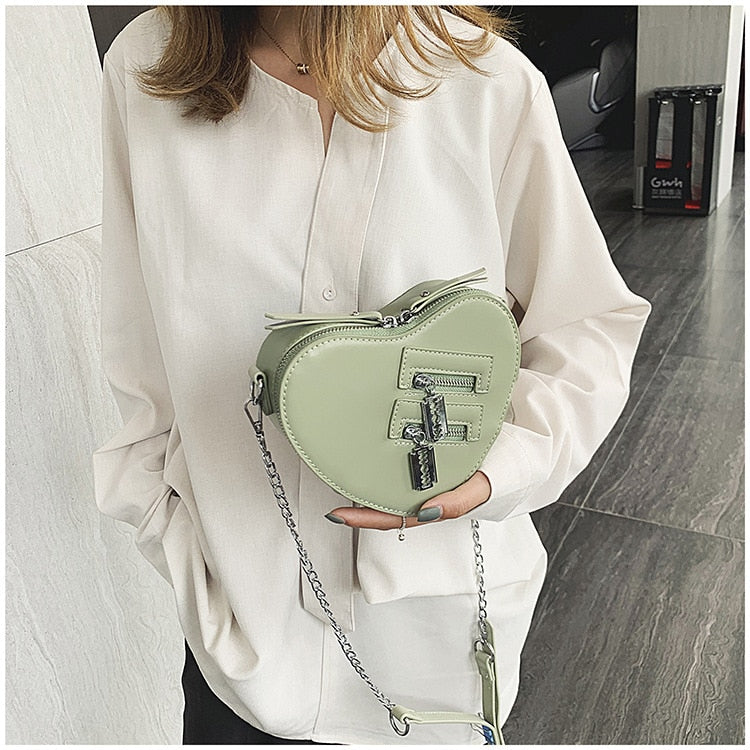 Amanda - Heart Crossbody Bag