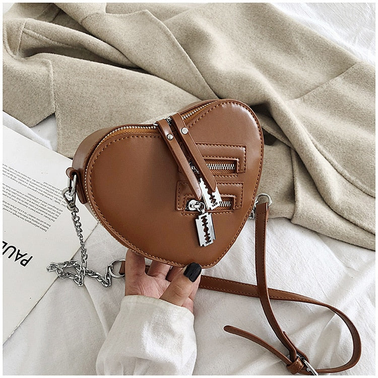 Amanda - Heart Crossbody Bag
