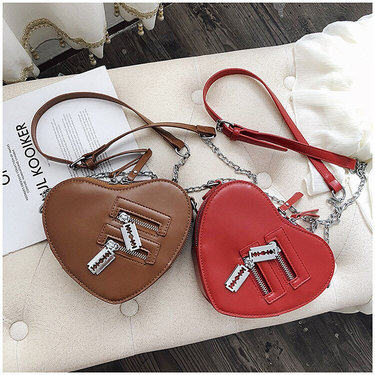Amanda - Heart Crossbody Bag