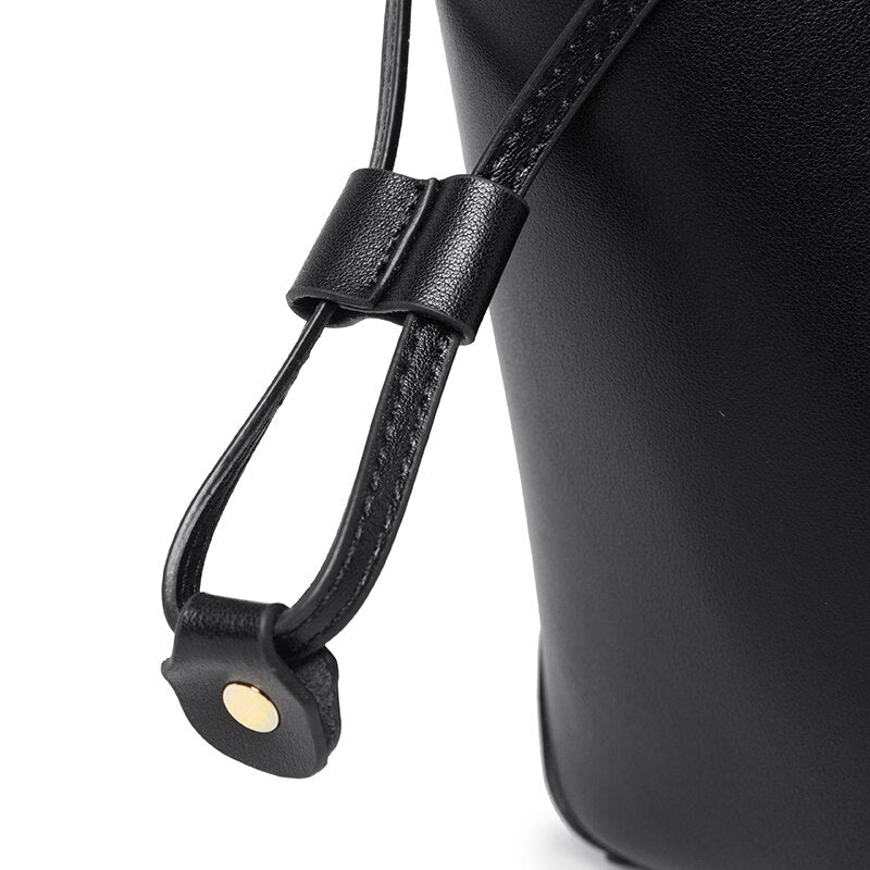 Ann - Leather Woman Handbag