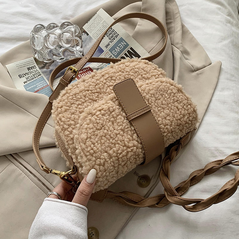 Hilda - Plush Handbag