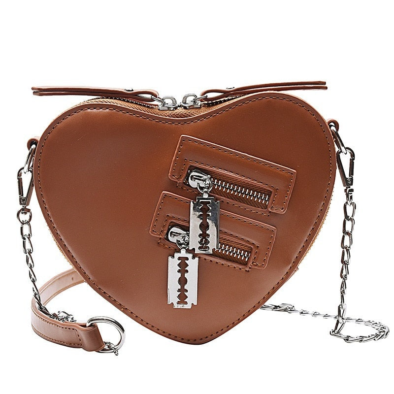 Amanda - Heart Crossbody Bag