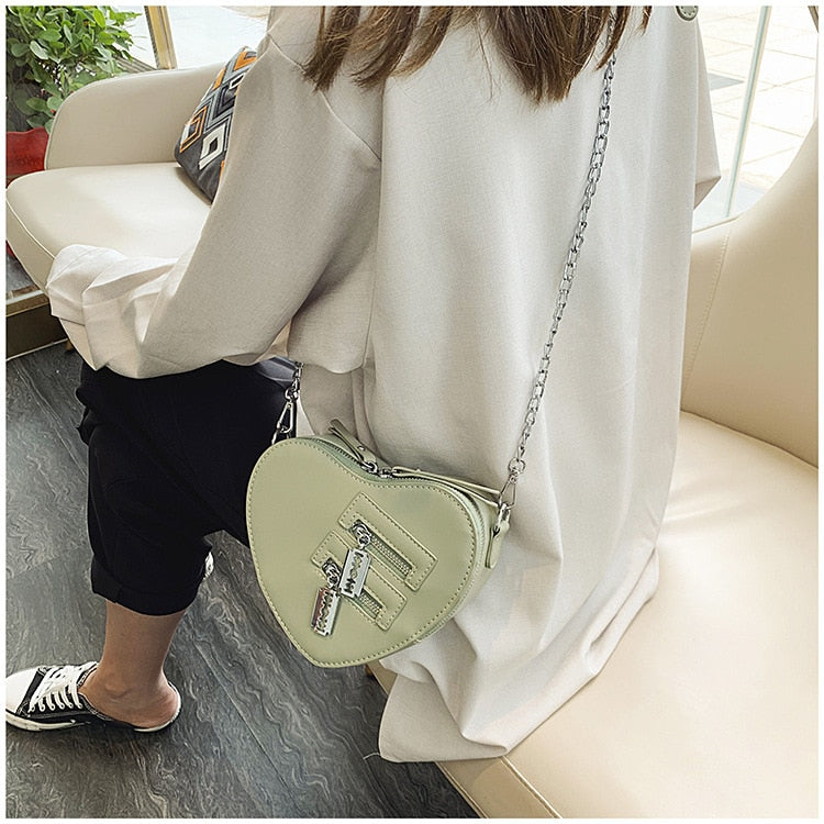 Amanda - Heart Crossbody Bag
