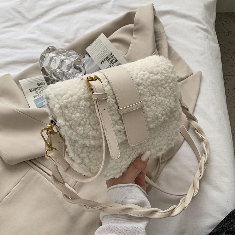 Hilda - Plush Handbag