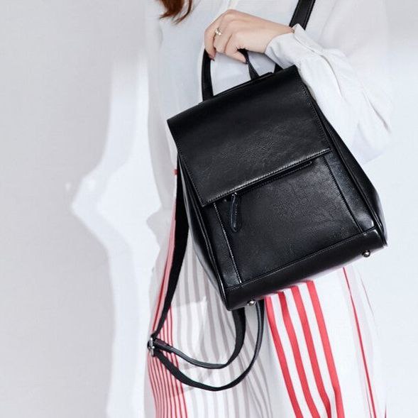 Gwen - Genuine Leather Backpack