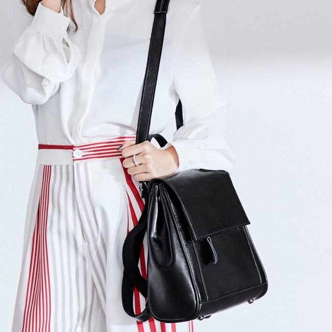 Gwen - Genuine Leather Backpack