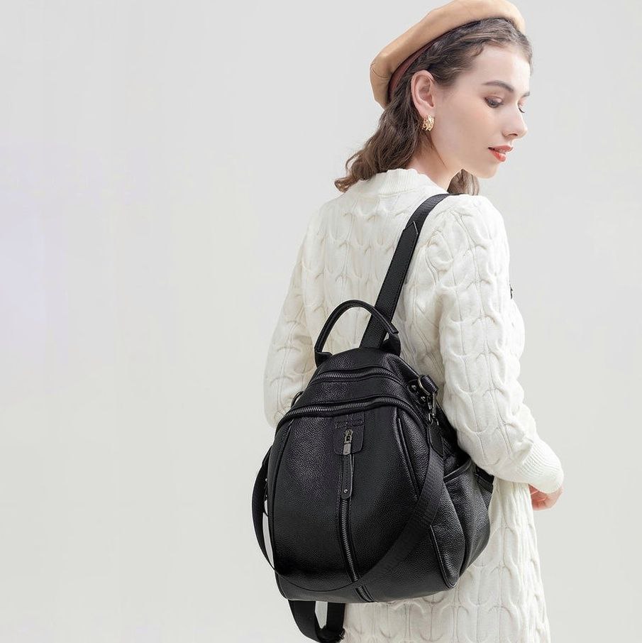 Kelly - Genuine Leather Backpack