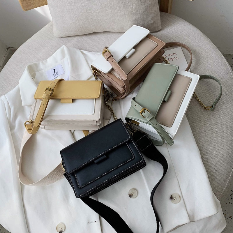 Simona - Leather Crossbody Bag