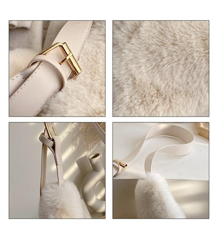 Jasmine - Fur Handbag