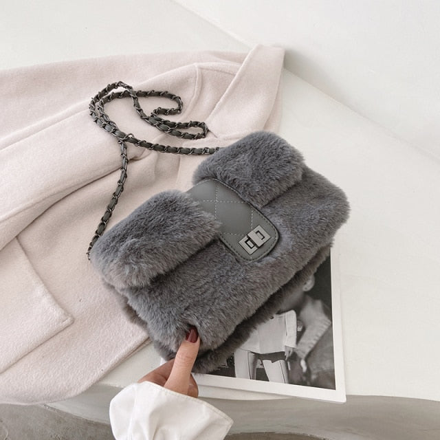 Stacy - Luxury Fur Bag