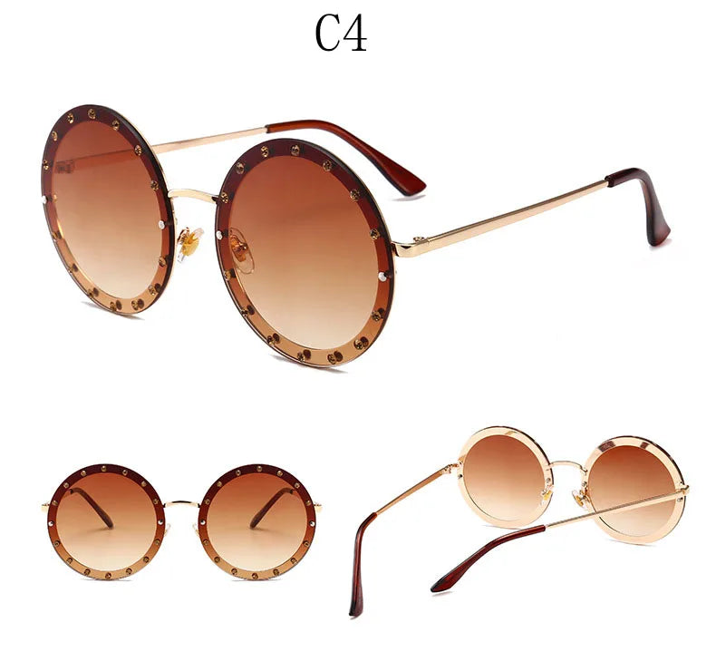 Margo - Vintage Round Sunglasses