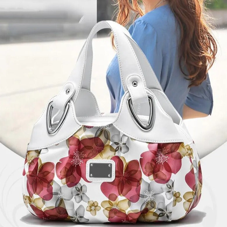 Cathy - Flower Design Handbag