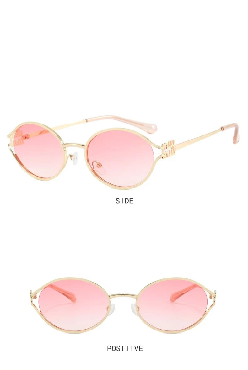 Alisa - Oval Sunglasses