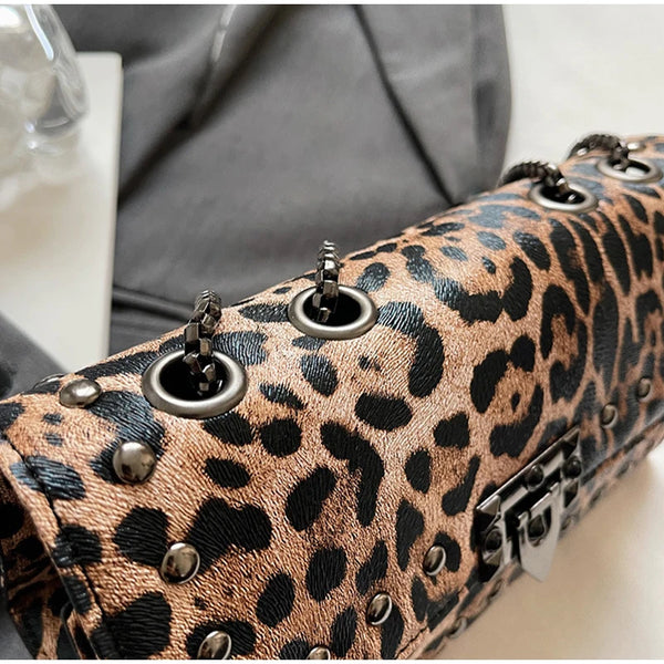 Gabby - Leopard Bag