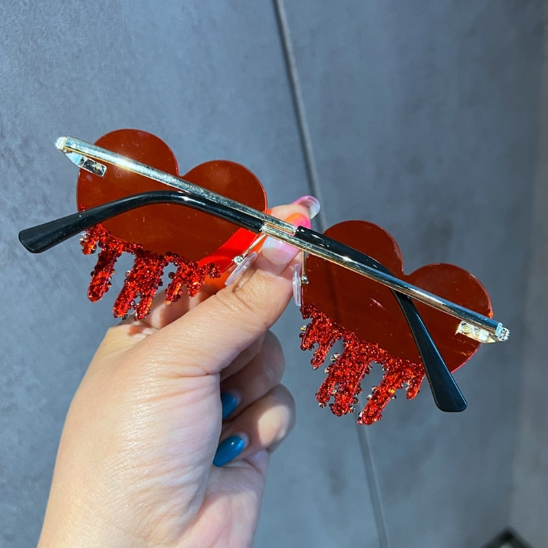 Beverley - Designer Heart Sunglasses