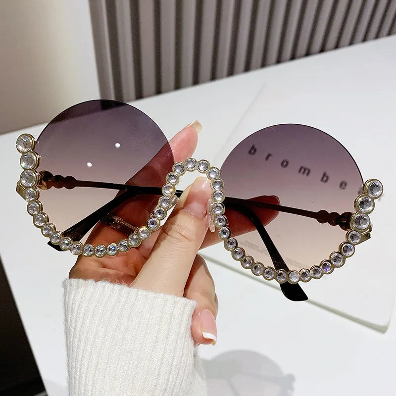 Lucy - Luxury Diamond  Sunglasses