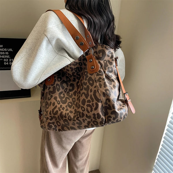 Elizabeth - Leopard Shoulder Bag