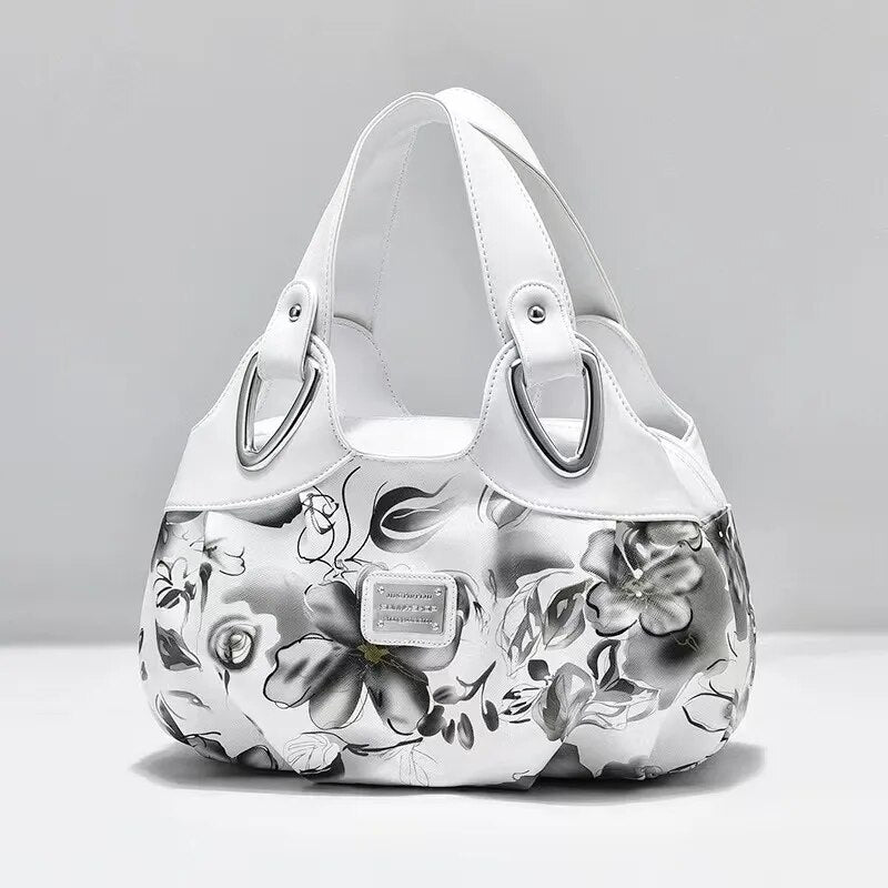 Cathy - Flower Design Handbag