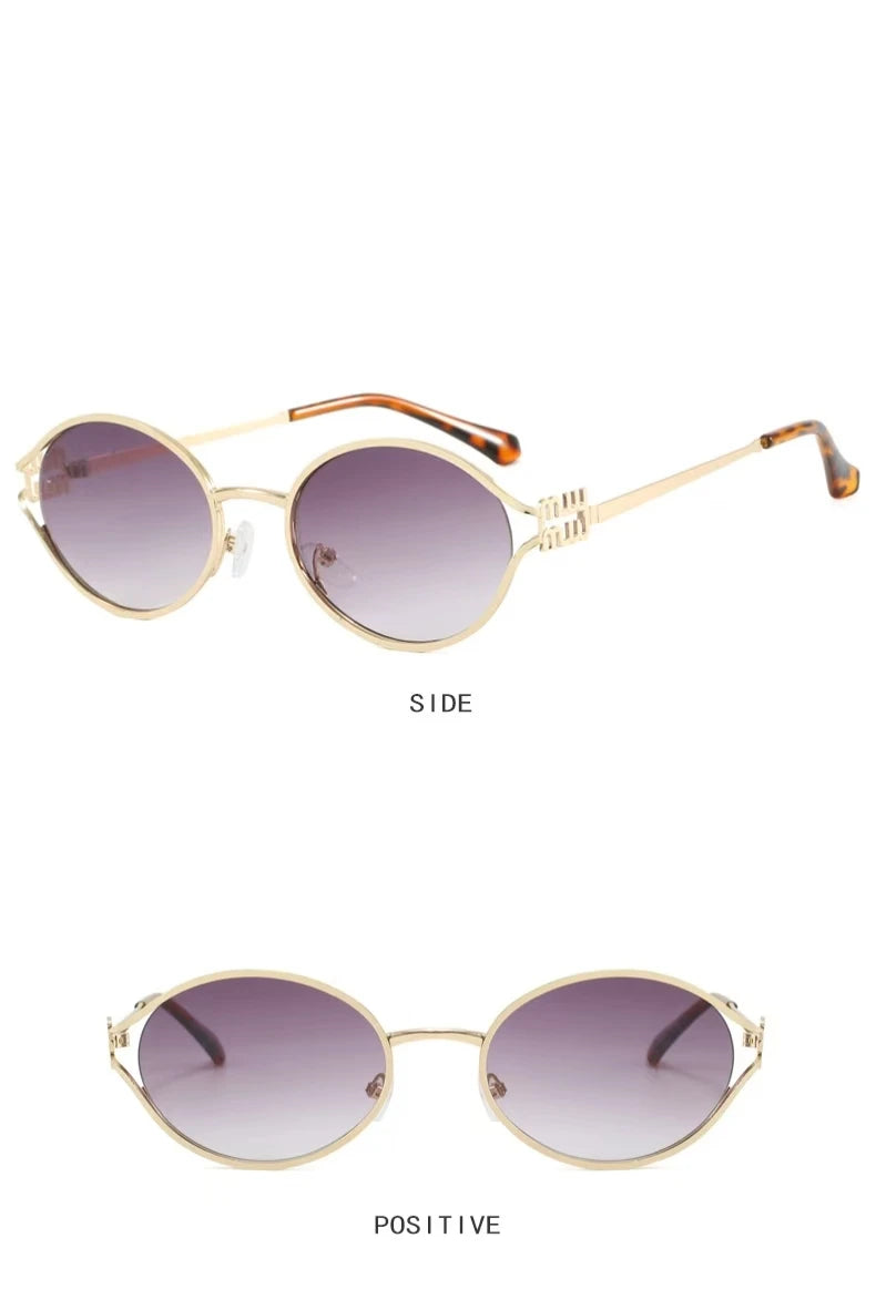 Alisa - Oval Sunglasses