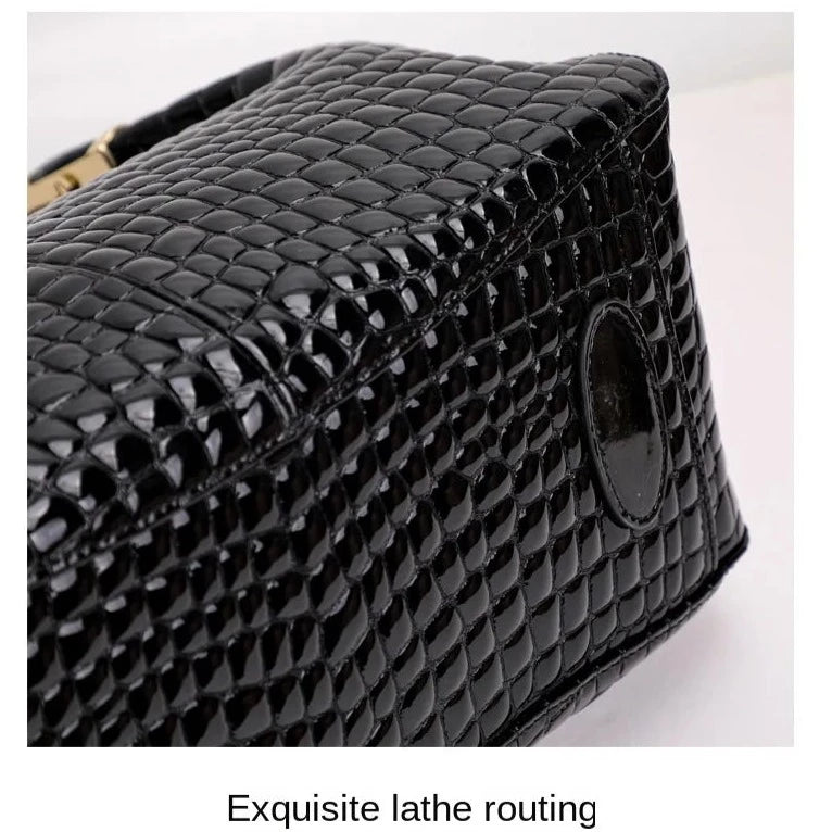 Adele - Crocodile Leather Handbag