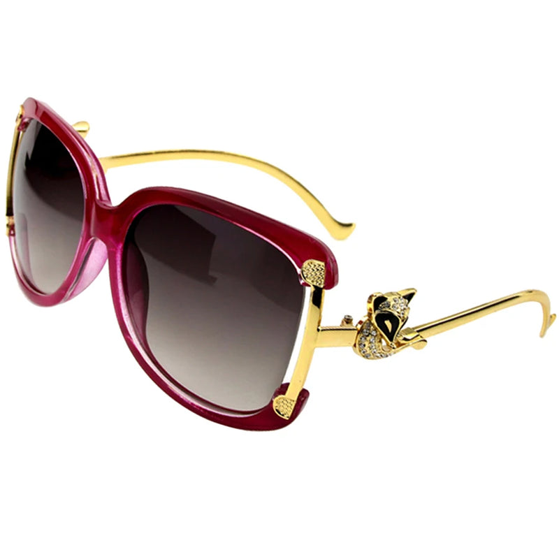 Lizzie - Oval Retro Sunglasses