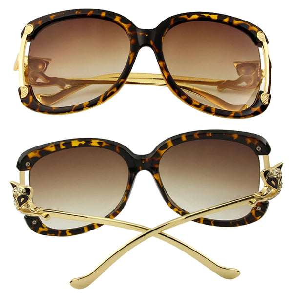 Lizzie - Oval Retro Sunglasses