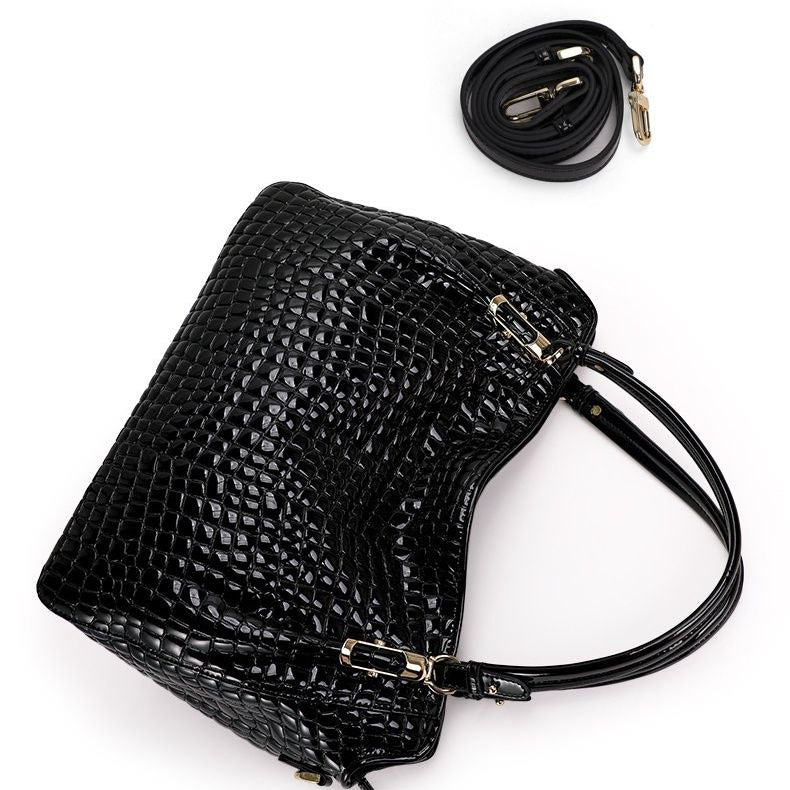 Adele - Crocodile Leather Handbag