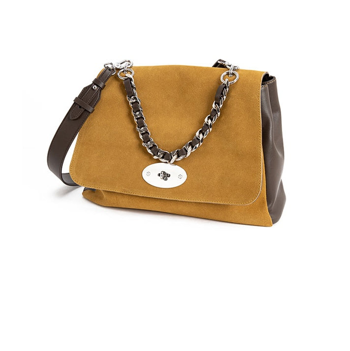 Cathy - Genuine Leather Chain Bag