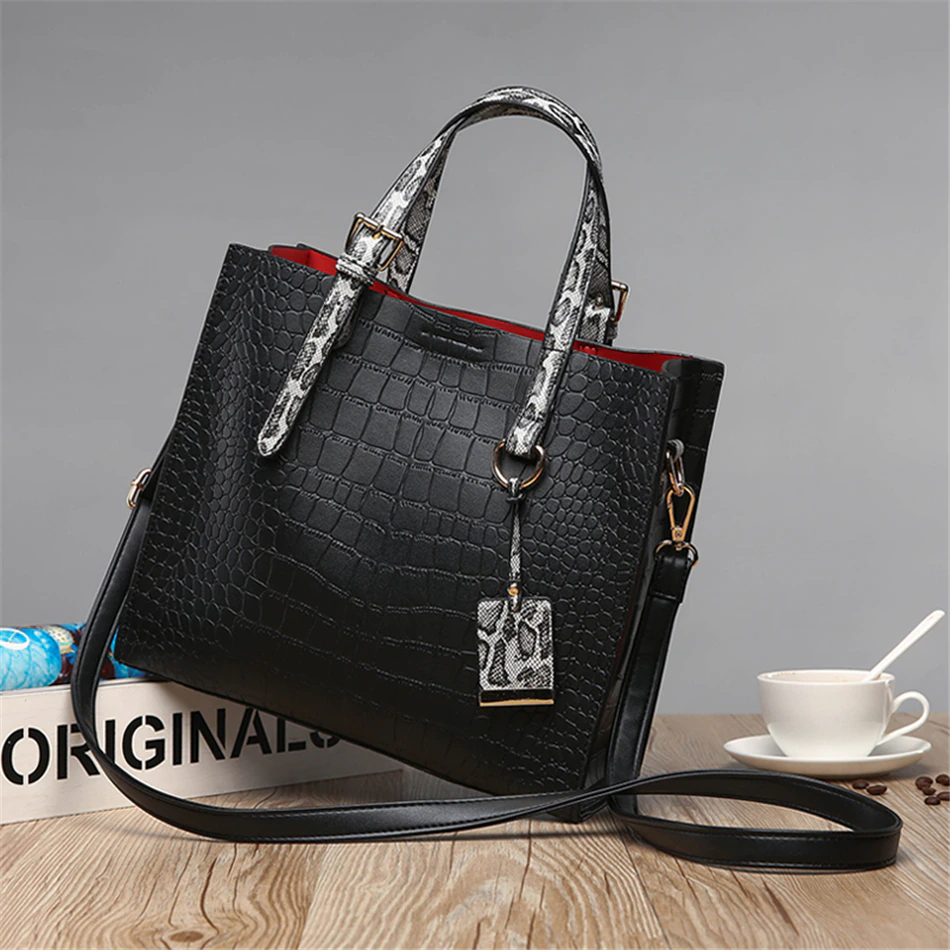 Whitney - Crocodile Handbag