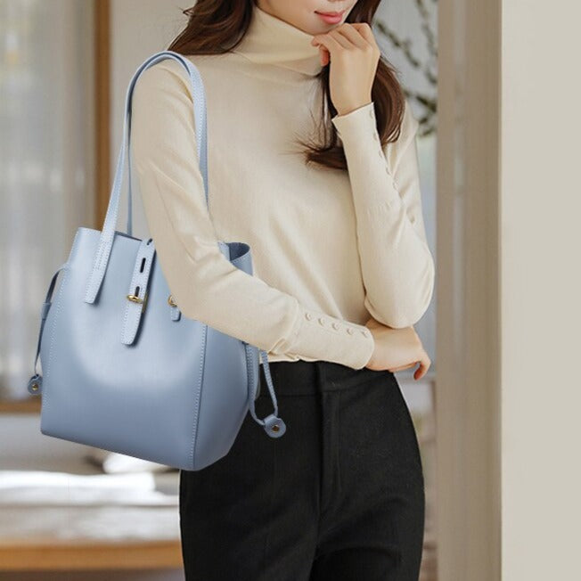 Ann - Leather Woman Handbag