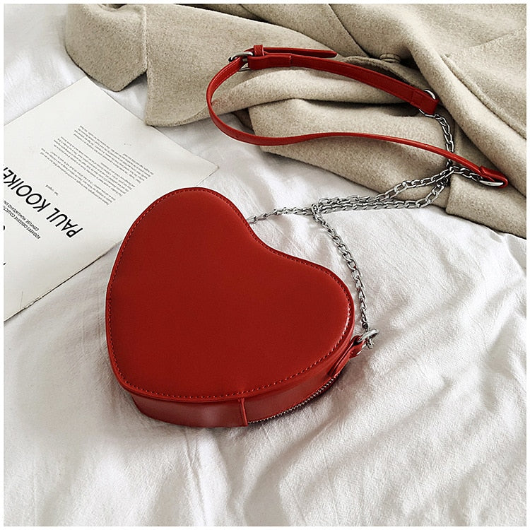 Amanda - Heart  Crossbody Bag