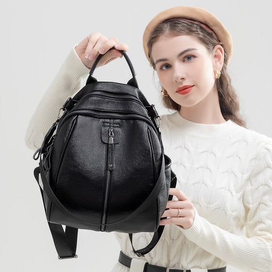 Kelly - Genuine Leather Backpack